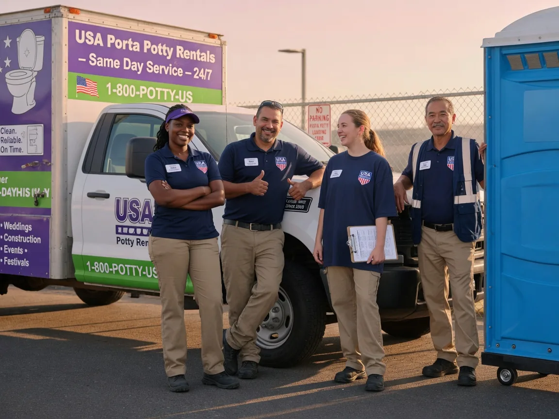 Porta Potty Rental company in New Haven, MI